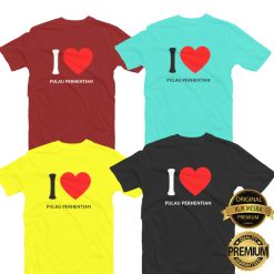 I LOVE PULAU PERHENTIAN T-shirt Men Women Short Long Sleeves