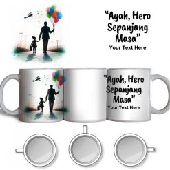11 DESIGN White Mug For Father | Father Day Customize Text