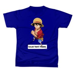 ONEPIECE DISTRO Kids T-shirt Customize Name&Text For Casual Gift Present Birthday