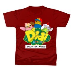 DIDI AND FRIENDS  Kids T-Shirt Custom Name / Text - Casual Gift Present Birthday