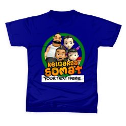 KELUARGA SOMAT Kids T-shirts Customize Name&Text For Casual Gift Present Birthday