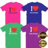 I LOVE MALAYSIA T-shirt Men Women Short Long Sleeves