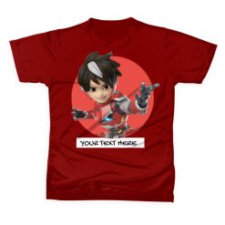 MECHAMATO II Kids T-shirt Customize Name & Text For Casual Gift Present Birthday