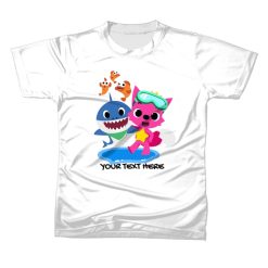 BABYSHARK Kids T-shirt For Casual Gift Present Birthday
