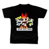 THE POWERPUFF GIRLS Kids T-shirts Customize Name&Text For Casual Gift Present Birthday