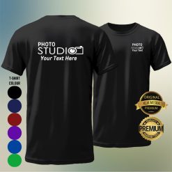Photo Studio ( YOUR NAME ) T-shirt Men Women Short Long Sleeve