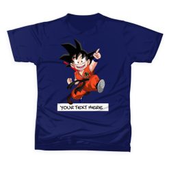 GOKU Kids T-shirt Customize Name & Text For Casual Gift Present Birthday