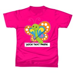 BUTTERFLY CHILDREN Kids T-shirt For Casual Gift Present Birthday
