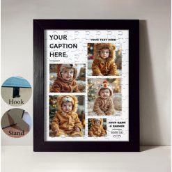Custom Puzzle Frame – Bingkai Puzzle Personalised dengan Nama & Gambar