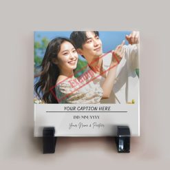 Personalize Pictures Ceramic Tiles 11x11 cm - Couple Wedding Anniversary Decoration Memories