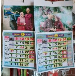 Customize Kalendar Islamic Takwim Bergambar 2026 Saiz Besar Waktu Solat