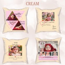 Photo Printed Pillow 40x40cm Pre-designed template - Kids , Baby , Childhood Photo