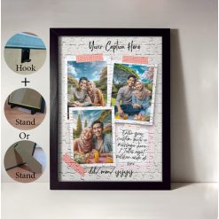 Custom Puzzle Frame – Bingkai Puzzle Personalised dengan Nama & Gambar